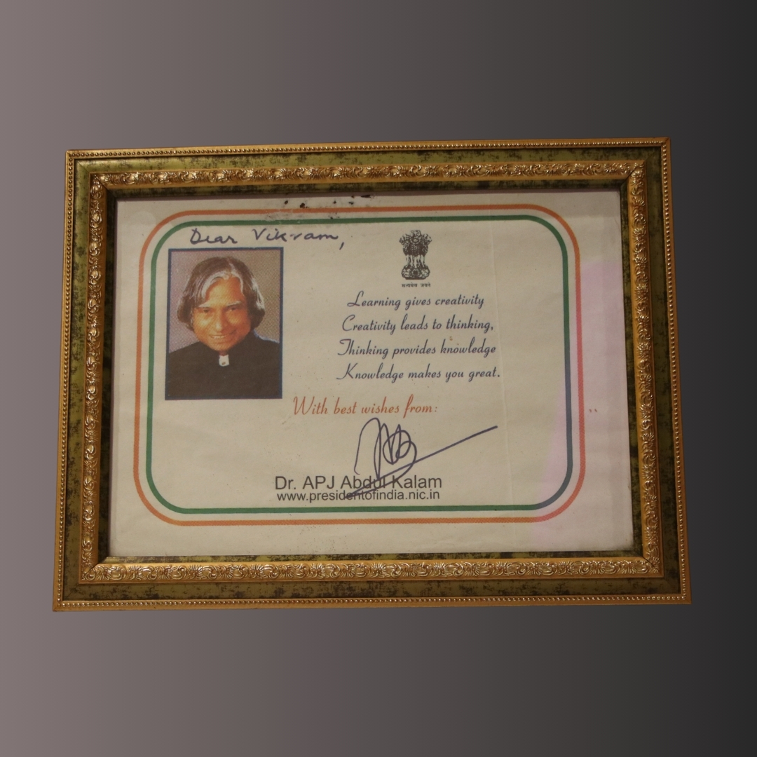 Dr. Vikram Talukdar — award and recognition 8